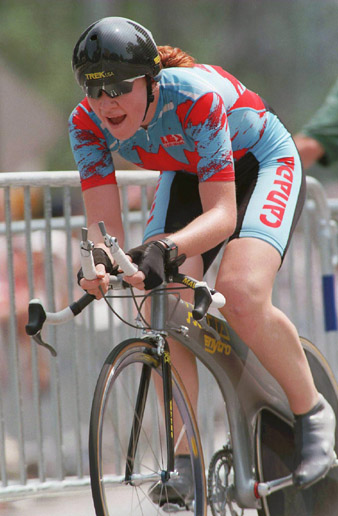 Hall of Famer CLARA HUGHES